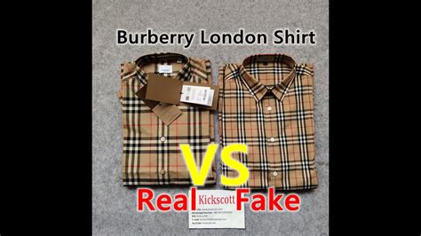 fake burberry plaid shirt|authentic burberry shirt.